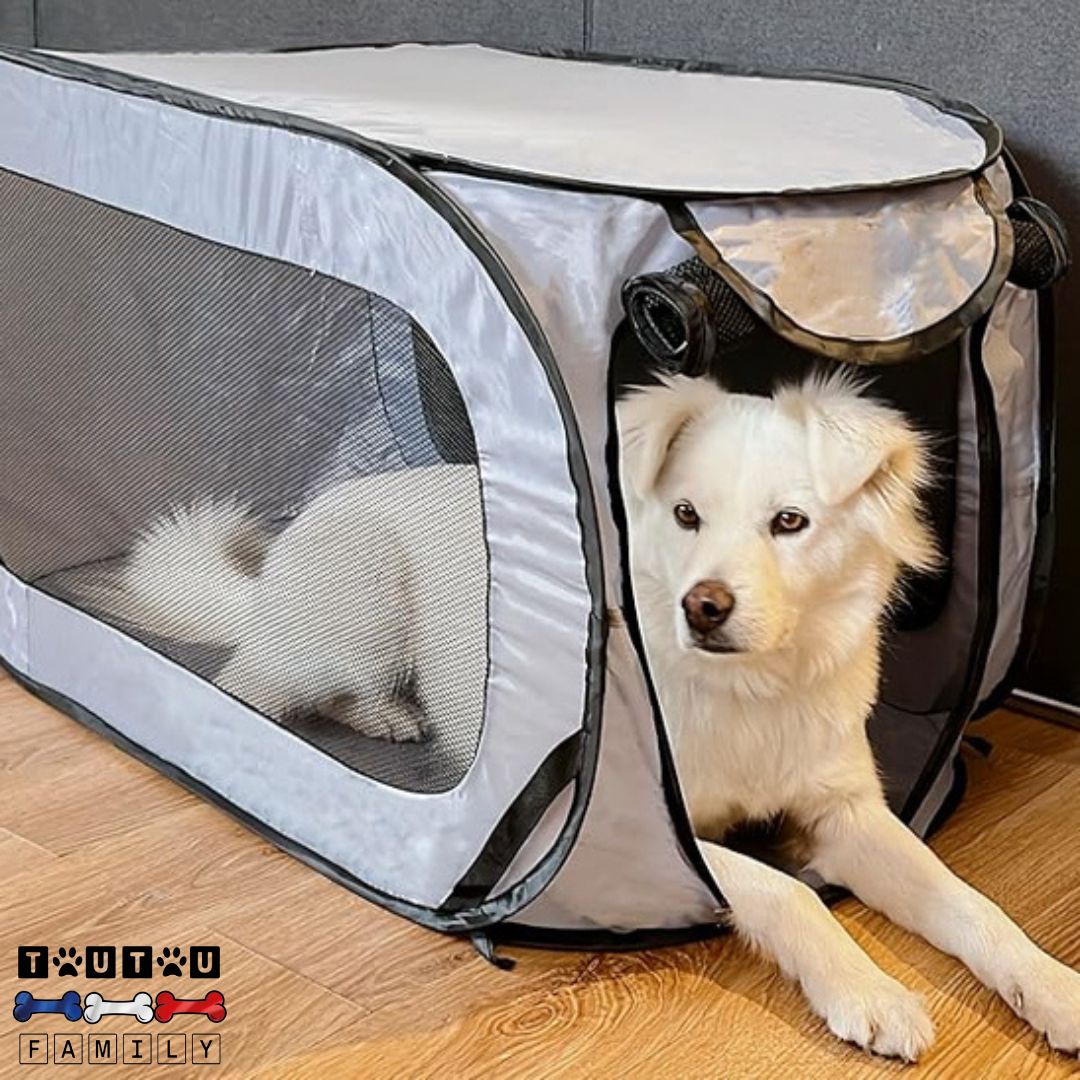 Niche pour chien pliable - NomadeToutou™