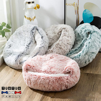 Panier-petit-chien-2-en-1-coussin-ou-niche-intérieure-disponible-en-3-couleurs-rose-marron-et-gris-lavable-en-machine-chaud-et-douillet-panier-Chihuahuas-Yorkshires-Bichons 